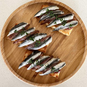 Anchoas y Boquerones con Mermelada de Tomate