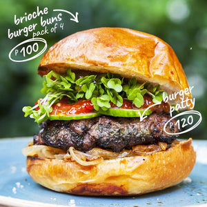 Brioche Burger Buns (Pack of 4)